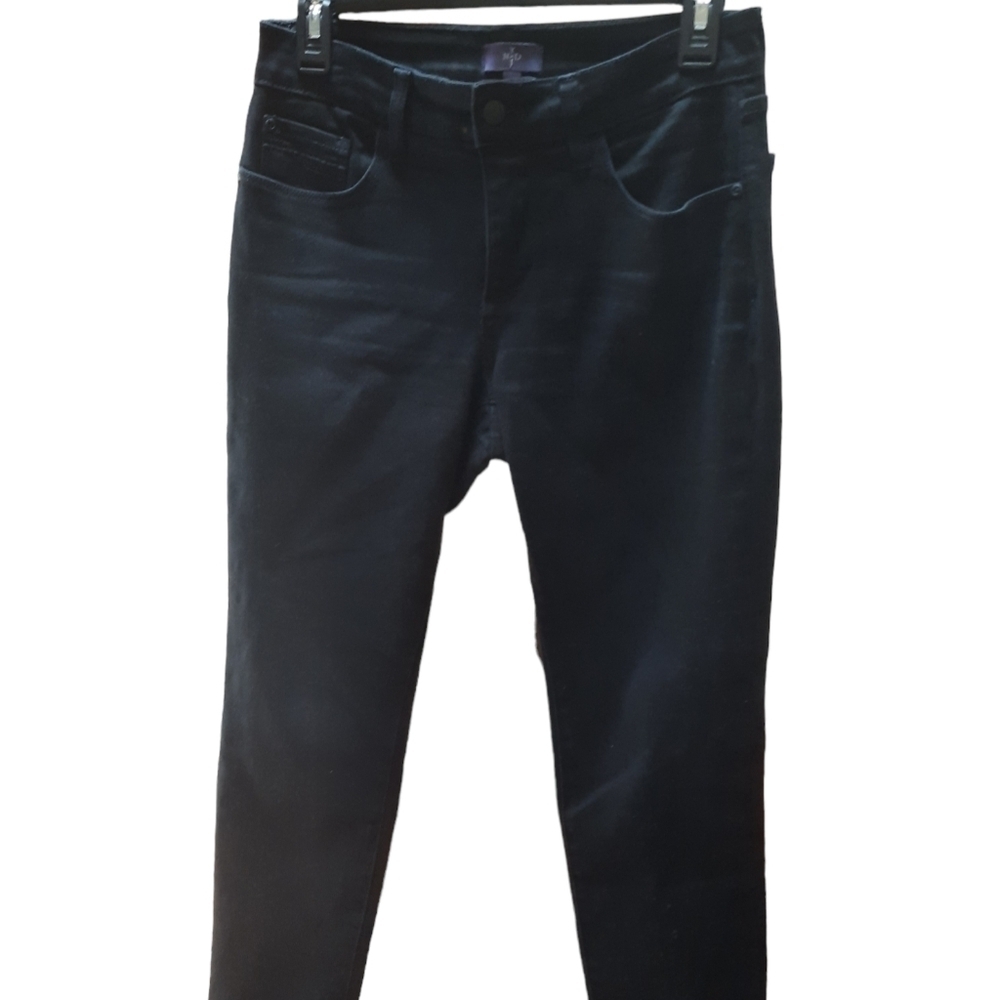 NYDJ Not Your Daughter's Women's Black Denim Leggings - Picture 4 of 11